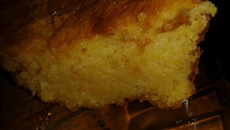 Bolo de Milho e Coco