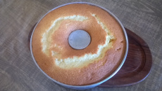 Bolo de laranja sem gordura