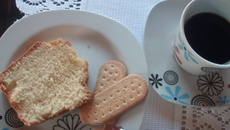 Bolo de goma da Monique