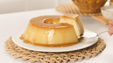 Pudim de pão de liquidificador