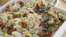 Arroz de Bacalhau e Tomate Seco