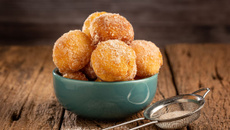 Bolinho de chuva na airfryer