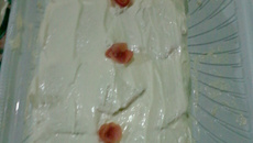 Torta fria de frango com maionese de leite