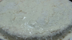 Bolo de leite em pó simples