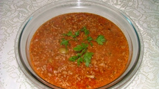 Carne moída ao molho