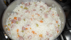 Arroz com tender