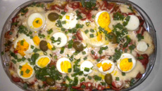 Macarrão espaguete ao forno