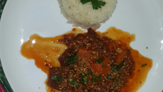 Carne seca com abóbora