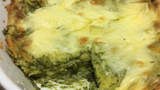 Lazanha de espinafre