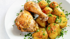 Sobrecoxas temperadas assadas 