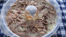 Torta de bolacha fácil e rápida