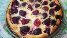 Clafoutis de morango