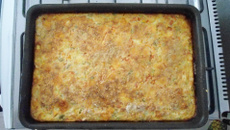 Torta de legumes prática de liquidificador