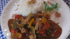 Frango xadrez Ricardo Ribeiro