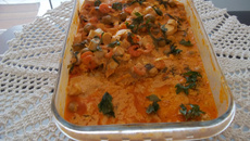 Filé de merluza à brasileira