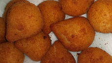 Coxinha fácil de leite 
