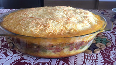 Escondidinho de carne seca