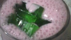 Gelatina cremosa do Marcos