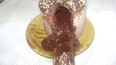 Panetone de chocolate trufado do Arthur