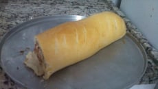 Pão italiano recheado