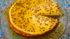 Cheesecake de maracujá