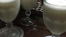 Limonada com coco colombiana