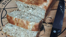 Pão lowcarb de cebola