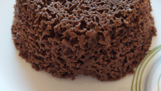 Bolo micro-ondas low carb