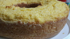 Bolo de Kimilho Flocão com coco
