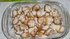 Bolinho de chuva de banana