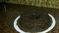 Bolo de chocolate maravilhoso
