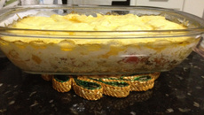 Filé de tilápia ao forno