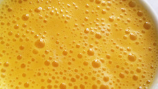 Suco de manga com leite