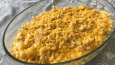 Arroz à piamontese de forno