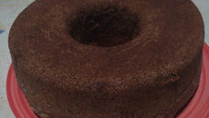 Bolo de baunilha com canela