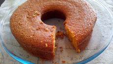 Bolo delícia de milho verde enlatado