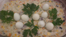 Salada gelada de batata