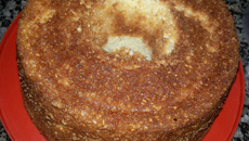 Bolo de flocos de arroz