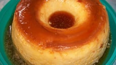 Pudim de pão de liquidificador do Marcelo