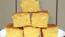 Bolo especial de milho