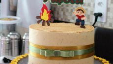 Bolo de paçoca — festa junina