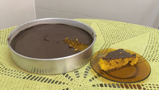 Bolo de cenoura da Wanda