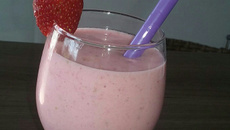 Batidinha de Morango Feliz