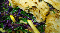 Lombinho de porco com legumes