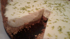 Torta de limão magnífica