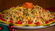 Salpicão de peito de peru