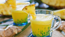 Suco contra inchaço e emagrecedor