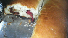 Pão caseiro sem ovos