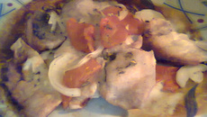 Filé de frango no micro-ondas