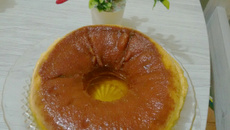 Pudim de milho verde